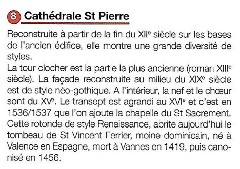 Z2303-17 Vannes 52 Historique Cathedrale Saint-Pierre